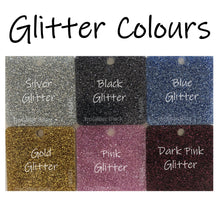 Load image into Gallery viewer, Personalised Glitter Acrylic Christmas Bauble - Custom Made