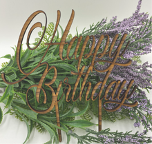 Load image into Gallery viewer, Happy Birthday Cake Topper