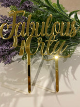 Load image into Gallery viewer, Fabulous 40RTY Cake Topper