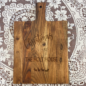 Personalised Christmas Cheeseboard