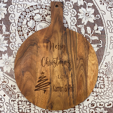 Load image into Gallery viewer, Personalised Christmas Cheeseboard
